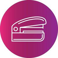 Stapler Creative Icon Design vector