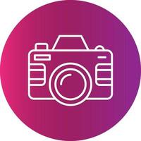 Photo Camera Creative Icon Design vector