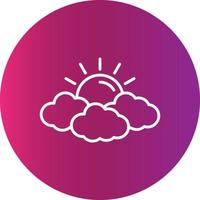 Clouds Creative Icon Design vector