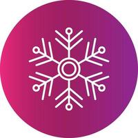 Snowflake Creative Icon Design vector