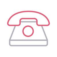 landline vector illustration on a background.Premium quality symbols.vector icons for concept and graphic design.