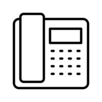 landline vector illustration on a background.Premium quality symbols.vector icons for concept and graphic design.