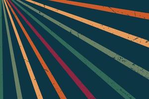 Retro horizontal background. Fantasy Vector illustration.