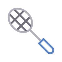 racket vector illustration on a background.Premium quality symbols.vector icons for concept and graphic design.