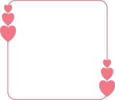 Valentine Heart Frame vector