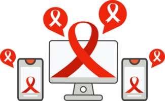 aids red ribbon png