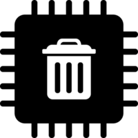 delete cpu processor icon png