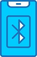 icono de vector de bluetooth