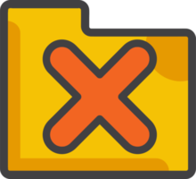 delete folder icon png