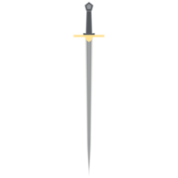 Needle Sword One Handed Two Side Sharp Classic Weapon png