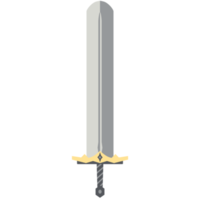 Big Knight Sword Two Handed Two Side Sharp Big Swords Warrior Weapon png