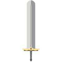 Big Knight Sword Two Handed Two Side Sharp Big Swords Warrior Weapon png