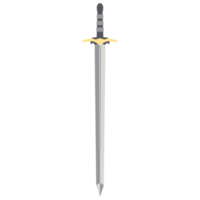 spada Due consegnato Due lato acuto spade samurai cavaliere arma png