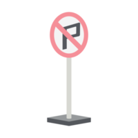 driving test material traffic signs prohibited sign parking png