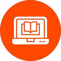 Digital Book Vector Icon