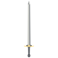 spada Due consegnato Due lato acuto spade samurai cavaliere arma png