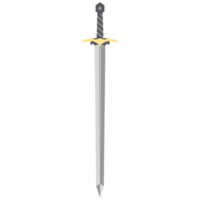 espada dos manos dos lados espadas afiladas samurai caballero arma png