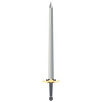 spada Due consegnato Due lato acuto spade samurai cavaliere arma png