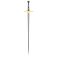 Needle Sword One Handed Two Side Sharp Classic Weapon png