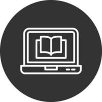 Digital Book Vector Icon