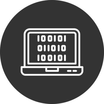 Binary Code Vector Icon
