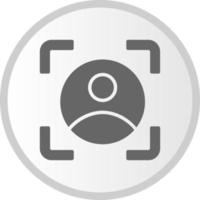 Face Scanner Vector Icon