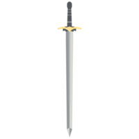 svärd två räckte två sida skarp svärd samuraj riddare vapen png