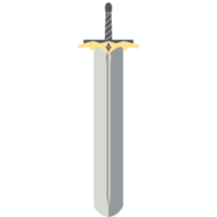 Big Knight Sword Two Handed Two Side Sharp Big Swords Warrior Weapon png