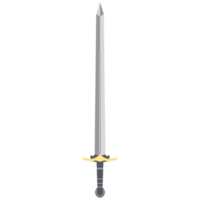 spada Due consegnato Due lato acuto spade samurai cavaliere arma png