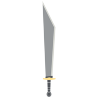 drake baneman svärd machete två räckte ett sida skarp klassisk vapen png