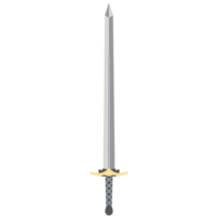 spada Due consegnato Due lato acuto spade samurai cavaliere arma png