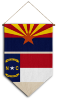 flagge beziehung land hängen stoff reise einwanderung beratung visum transparent arizona northcarolina png