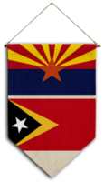 vlag relatie land hangende kleding stof reizen immigratie advies Visa transparant oosten- Timor Arizona Arizona png