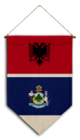 bandeira relação país pendurado tecido viagem consultoria de imigração visto transparente albânia maine png