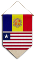 vlag relatie land hangende kleding stof reizen immigratie advies Visa transparant Liberia Andorra png