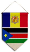 bandera relacion pais colgar tejido viajar inmigracion asesoria visa transparente andorra nepal png