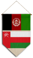 flagge beziehung land hängen stoff reise einwanderung beratung visum transparent afghanistan oman png