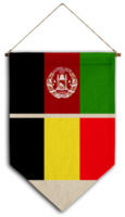 flagge beziehung land hängen stoff reise einwanderung beratung visum transparent afghanistan belgien png