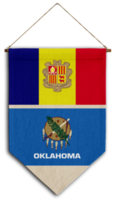 bandiera relazione nazione sospeso tessuto viaggio immigrazione consulenza Visa trasparente andorra Oklahoma png