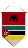 bandera relación país colgar tela viaje inmigración consultoría visa transparente albania mozambique png