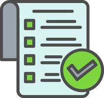 Checklist Vector Icon