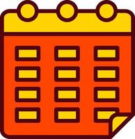 Calendar Vector Icon