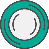 Plate Vector Icon