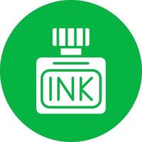 Ink Bottle Vector Icon