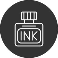 Ink Bottle Vector Icon