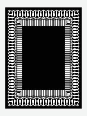 Islamic Book Cover design and arabaic border frame.