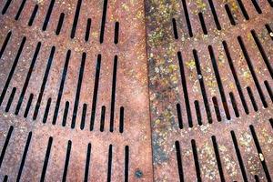 Steel metal repeating pattern texture photo