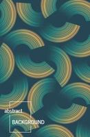 Trendy geometric background with abstract circles shapes. Futuristic dynamic pattern design. Vector illustration