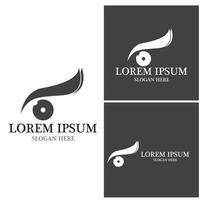 Eye Care vector logo design