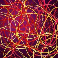 Vector background with moving colorful lines. Bright background of curves lines with a lot of colors.